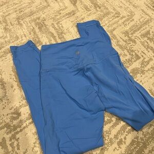 Lululemon align poolside blue 25in